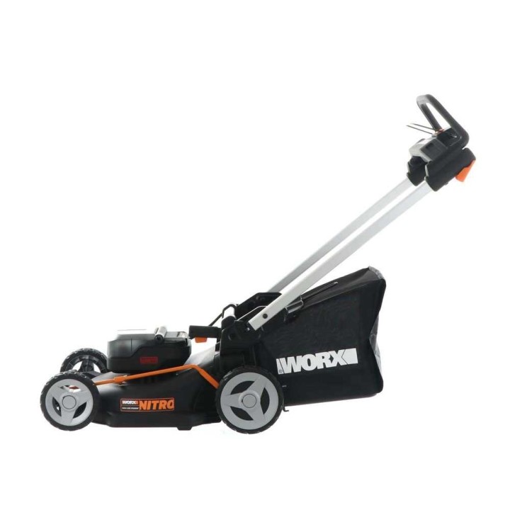 Worx Nitro WG748E akkuruohonleikkuri, 40 V, 46 cm, 2 × 4 Ah