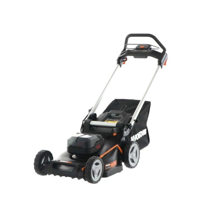 Worx Nitro WG748E akkuruohonleikkuri, 40 V, 46 cm, 2 × 4 Ah