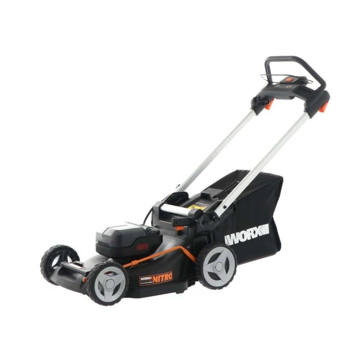 Worx Nitro WG748E akkuruohonleikkuri, 40 V, 46 cm, 2 × 4 Ah