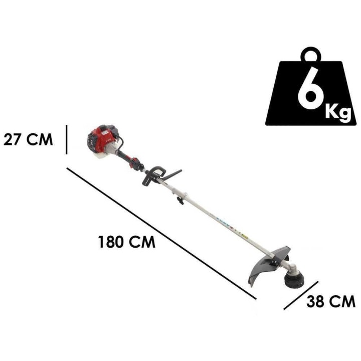 Efco DSH 2500 D monitoimiraivaussaha, 25,4 cm³, 1,2 HP