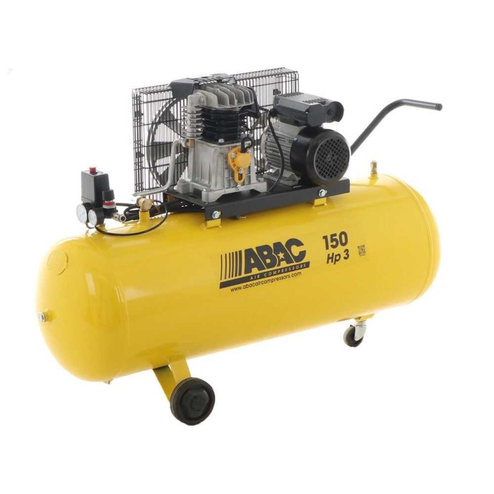 ABAC B26B/150 CM3 hihnakäyttöinen kompressori, 3 HP, 150 l, 230 V
