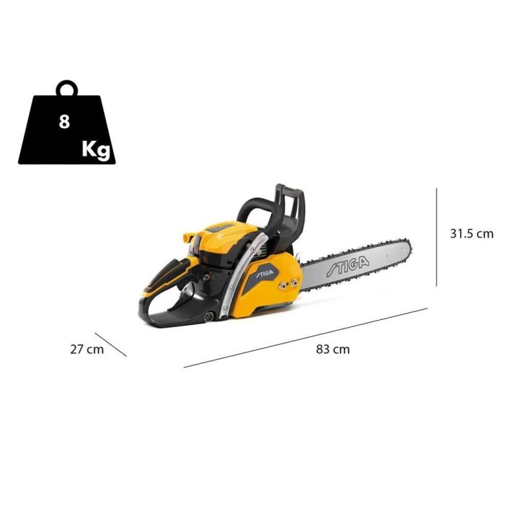 Stiga CS 750 bensiinimoottorisaha, 2,7 HP, 45 cm