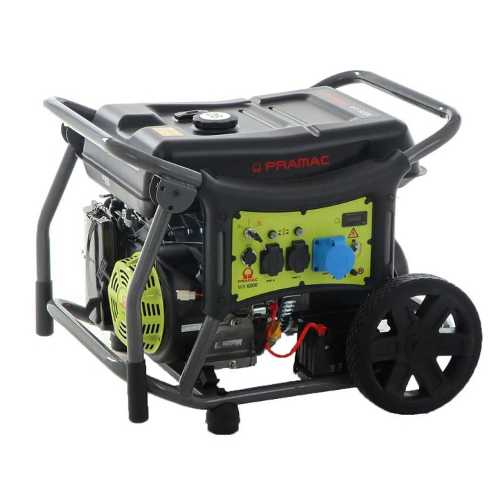 Pramac WX 6200 ES bensiinigeneraattori, 5,8 kW, yksivaiheinen