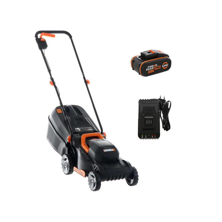 Worx WG730E akkuruohonleikkuri 20 V 4 Ah 30 cm