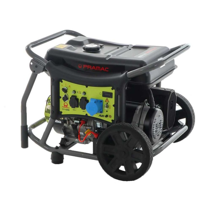 Pramac WX 6200 ES ATS -bensiinigeneraattori, 5,8 kW, 5,3 kW jatkuva teho