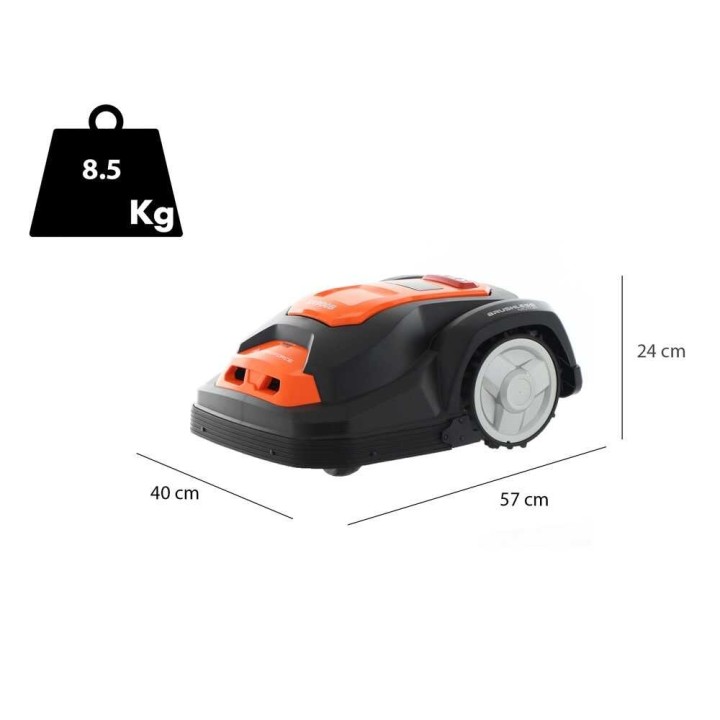 Yard Force SA900B robottiruohonleikkuri, 900 m², 28 V, Bluetooth, sovellusohjaus