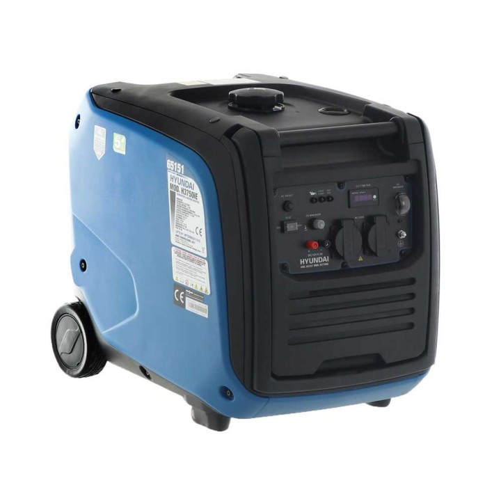 Hyundai H3750iE invertterigeneraattori, 3,3 kW, 230 V, trolley-rakenne