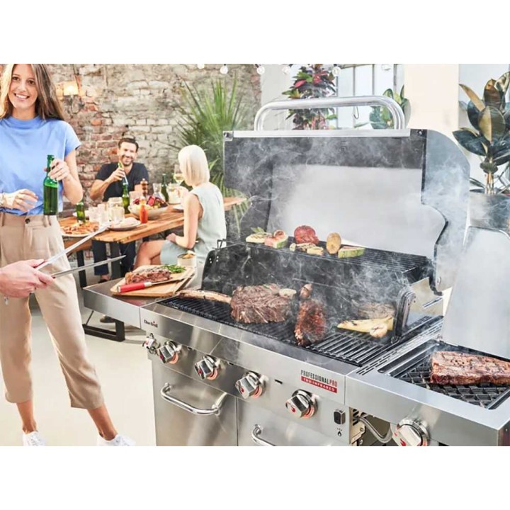Char-Broil Professional Pro S 4 -kaasugrilli, 11,2 kW, 4 poltinta