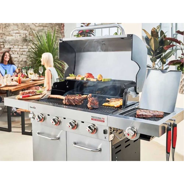 Char-Broil Professional Pro S 4 -kaasugrilli, 11,2 kW, 4 poltinta