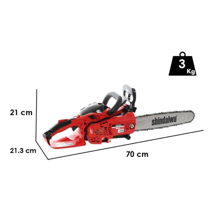 Shindaiwa SDK 251WS oksasaha, 25 cm³, 30 cm:n laippa