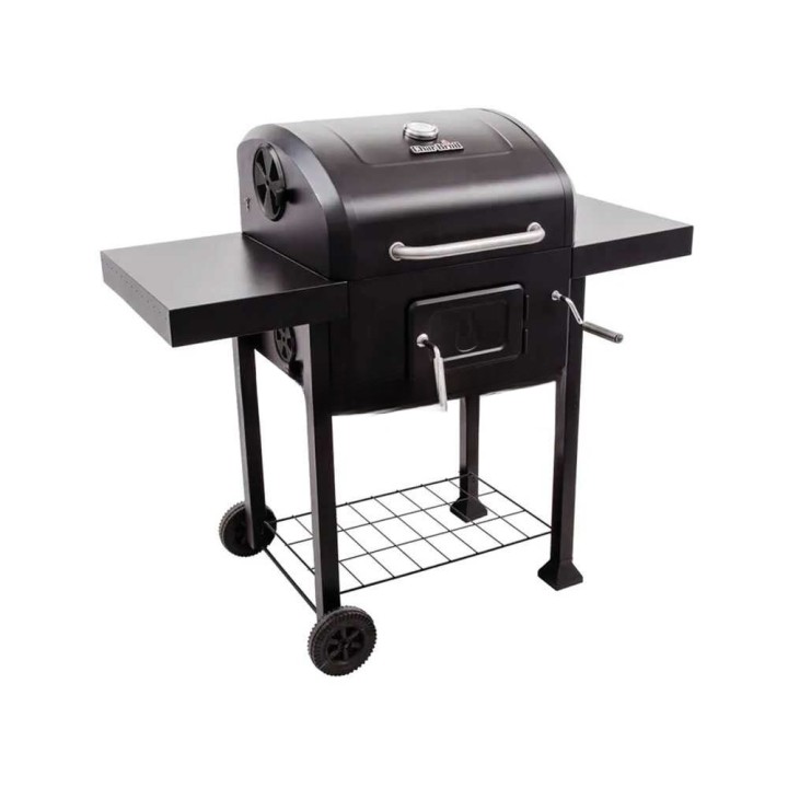 Char-Broil Charcoal 2600 hiiligrilli, valurautaritilä, kansi ja lämpömittari