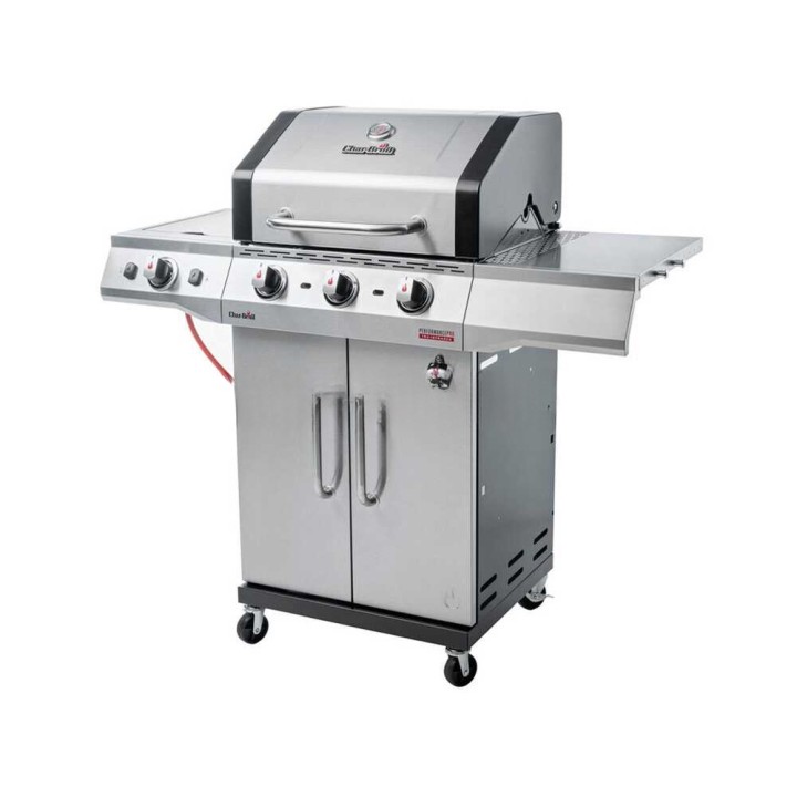 Char-Broil Performance Pro S 3 -kaasugrilli, 3 poltinta, sivukeitin, 8,4 kW