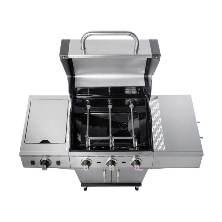 Char-Broil Performance Pro S 3 -kaasugrilli, 3 poltinta, sivukeitin, 8,4 kW