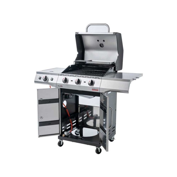 Char-Broil Performance Pro S 3 -kaasugrilli, 3 poltinta, sivukeitin, 8,4 kW