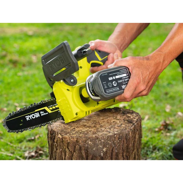 Ryobi RY18CS20A-125 akkuketjusaha, 20 cm, 18 V, 2,5 Ah akku