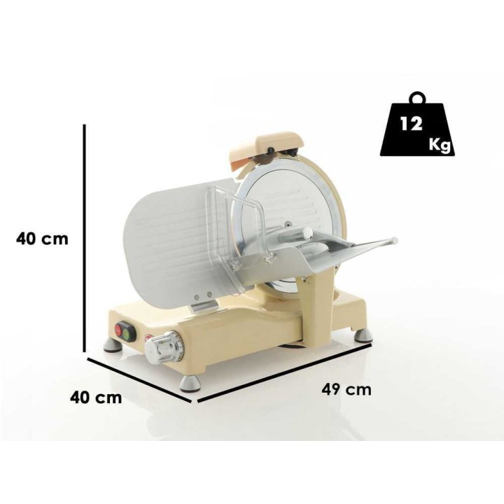 RGV Vintage 250 Ivory -viipalointikone, 250 mm, 140 W, karkaistu terä