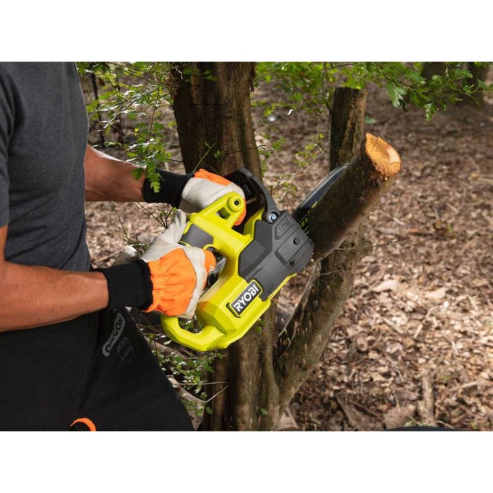 Ryobi RY18CS20A-0 akkukäyttöinen oksasaha, 18 V, 20 cm, ilman akkua ja laturia