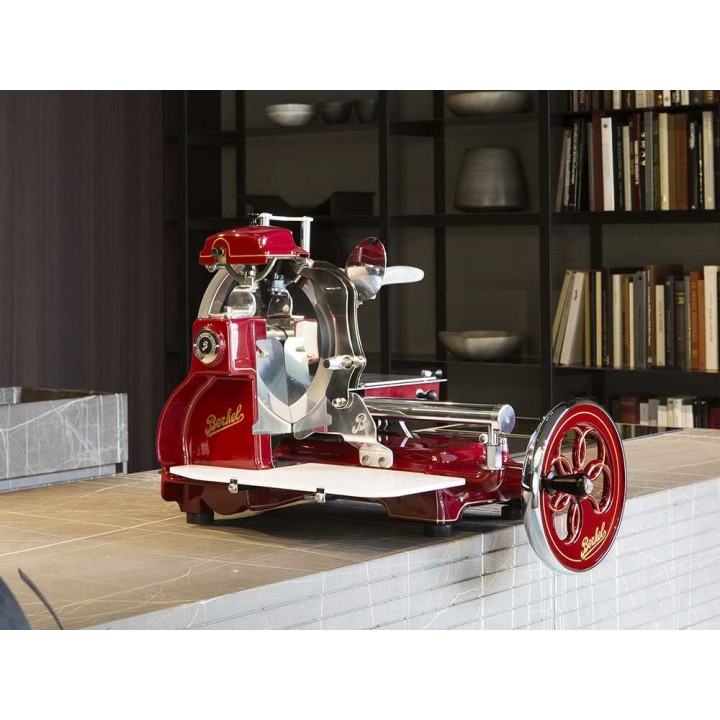 Berkel B3 Rossa vauhtipyöräkäyttöinen viipalekone, 300 mm:n terä