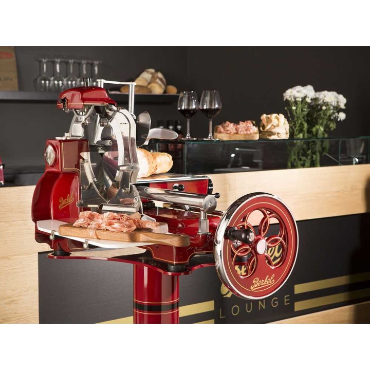 Berkel B3 Rossa vauhtipyöräkäyttöinen viipalekone, 300 mm:n terä