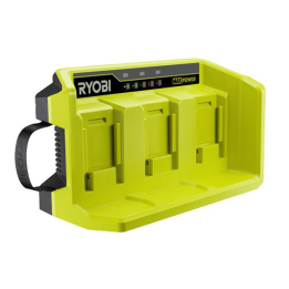 Ryobi RY36C3PA 3 porttinen 36 V akkulaturi