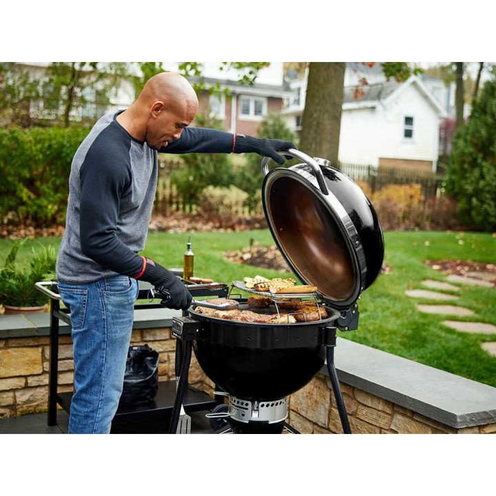 Weber Summit Kamado E6 hiiligrilli, Ø 61 cm, emaloitu teräs