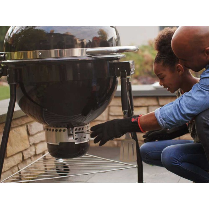 Weber Summit Kamado E6 hiiligrilli, Ø 61 cm, emaloitu teräs