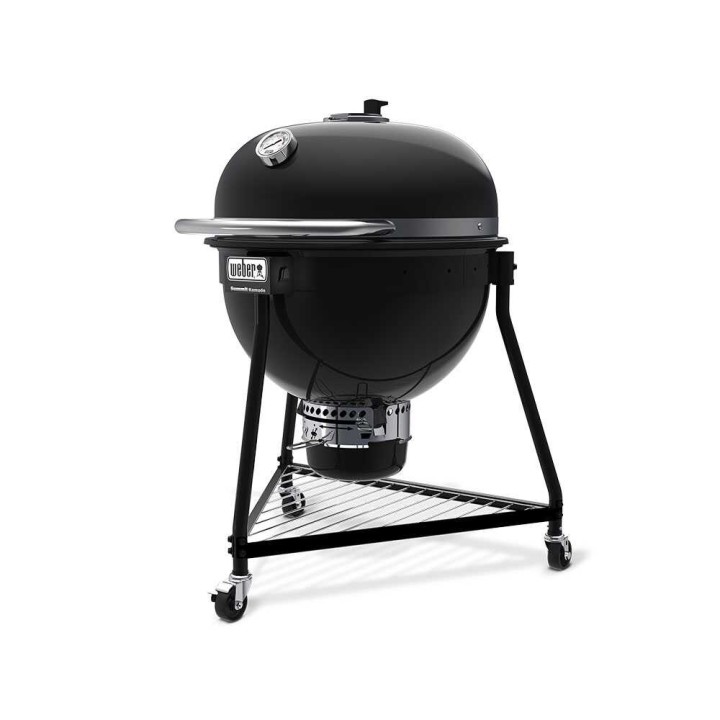 Weber Summit Kamado E6 hiiligrilli, Ø 61 cm, emaloitu teräs