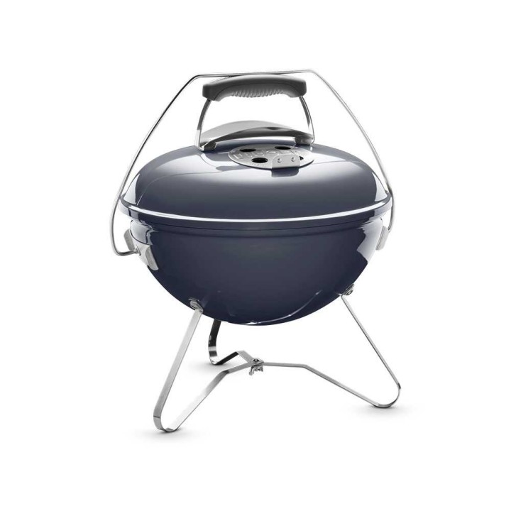 Weber Smokey Joe Premium Blue kannettava hiiligrilli, Ø 37 cm, emaloitu teräs