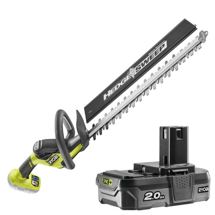 Ryobi RY18HT45A 120 akkupensasleikkuri 45 cm 18 V 2 Ah