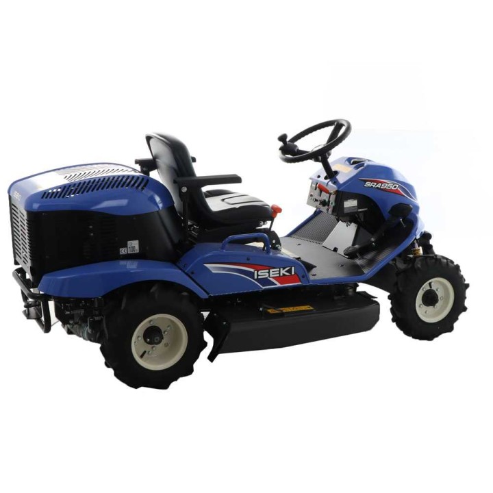 Iseki SRA 950A 2WD traktorimallinen silppurileikkuri, Kawasaki 726 cm³, hydrostaattinen