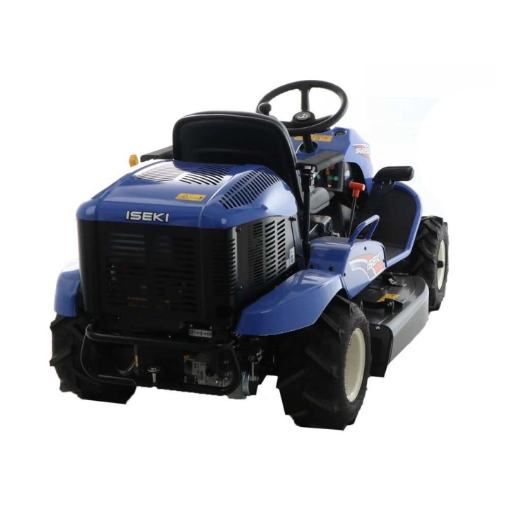 Iseki SRA 950A 2WD traktorimallinen silppurileikkuri, Kawasaki 726 cm³, hydrostaattinen