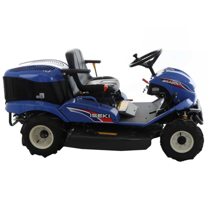 Iseki SRA 950A 2WD traktorimallinen silppurileikkuri, Kawasaki 726 cm³, hydrostaattinen