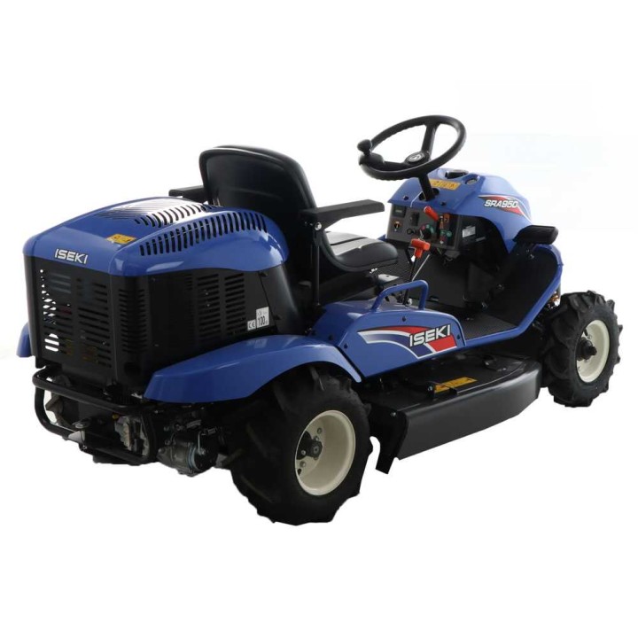 Iseki SRA 950A 2WD traktorimallinen silppurileikkuri, Kawasaki 726 cm³, hydrostaattinen