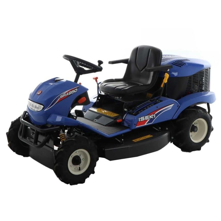 Iseki SRA 950A 2WD traktorimallinen silppurileikkuri, Kawasaki 726 cm³, hydrostaattinen