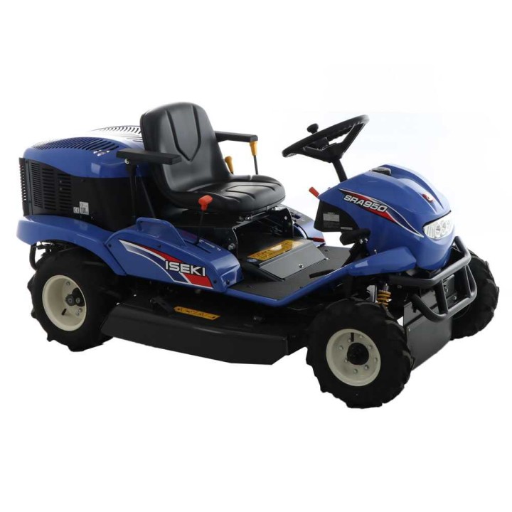 Iseki SRA 950A 2WD traktorimallinen silppurileikkuri, Kawasaki 726 cm³, hydrostaattinen