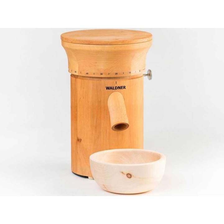 Waldner Single jauhomylly, kiviset jauhinkivet, 400 W, 800 g, 120 g/min