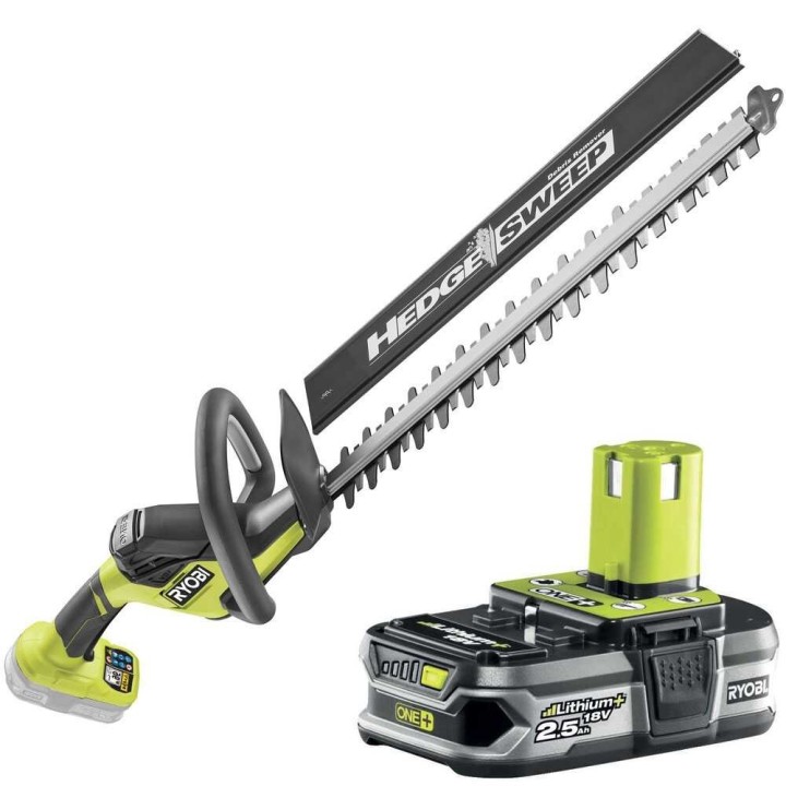 RYOBI RY18HT50A 125 akkukäyttöinen pensasleikkuri 50 cm 18 V 2 5 Ah