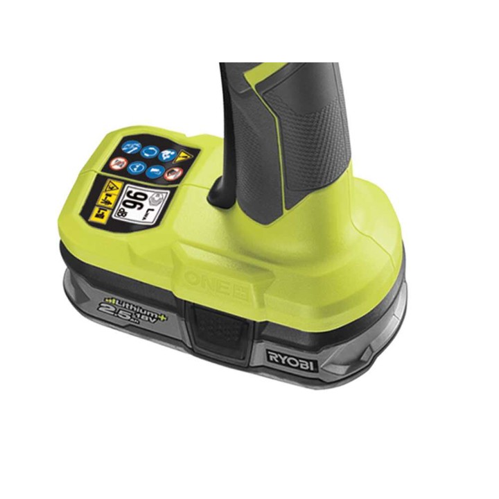 RYOBI RY18HT50A-125 akkukäyttöinen pensasleikkuri, 50 cm, 18 V, 2,5 Ah