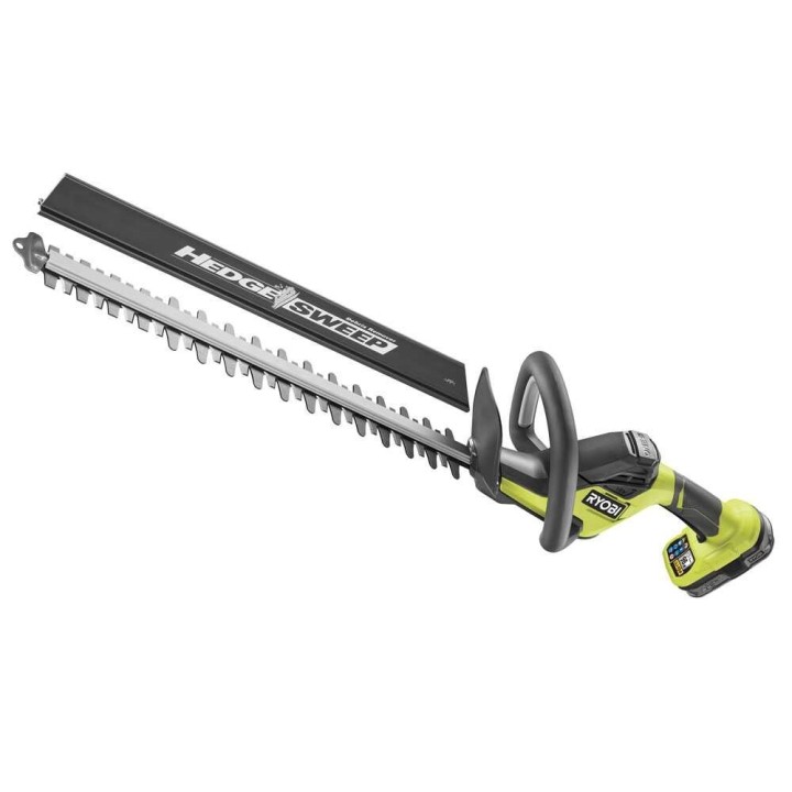 Ryobi RY18HT50A-0 akkukäyttöinen pensasleikkuri, 50 cm, 18 V, ilman akkua ja laturia