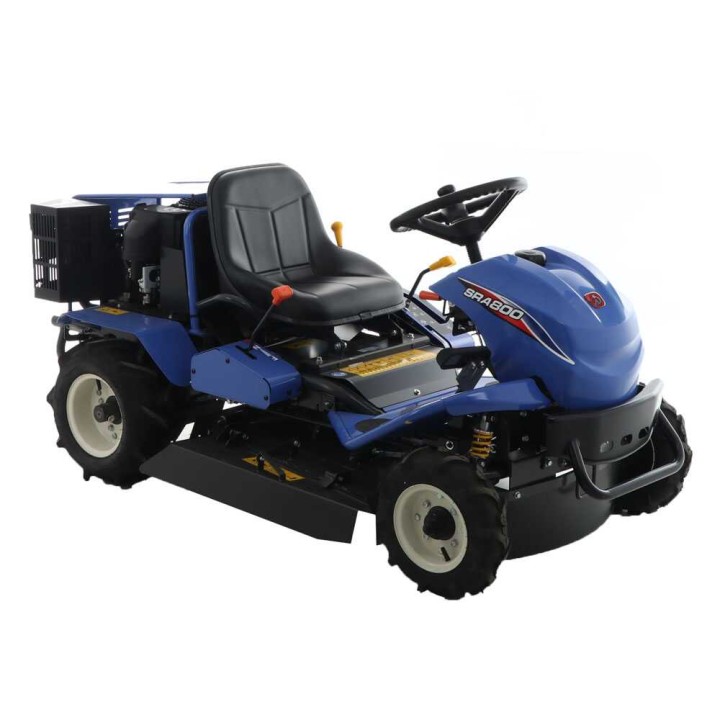 Iseki SRA 800A 2WD -traktorimurskain, Kawasaki 603 cm³, leikkuuleveys 80 cm