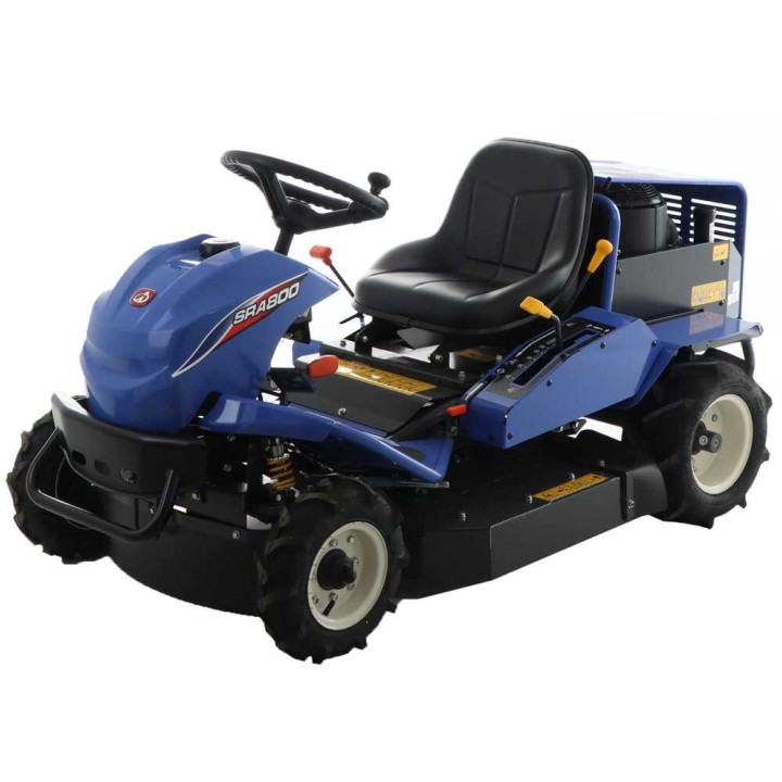 Iseki SRA 800A 2WD -traktorimurskain, Kawasaki 603 cm³, leikkuuleveys 80 cm