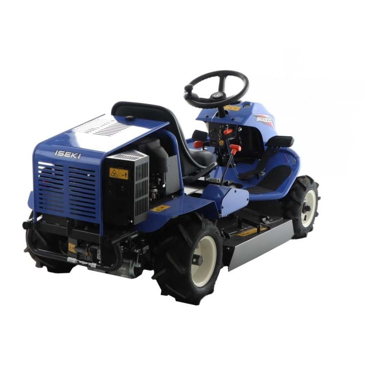 Iseki SRA 800A 2WD -traktorimurskain, Kawasaki 603 cm³, leikkuuleveys 80 cm