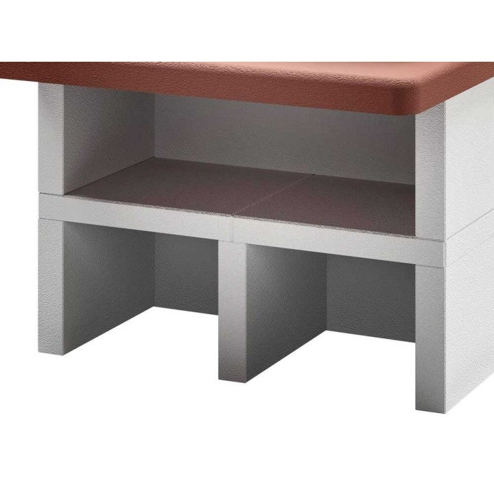 Palazzetti Easy Medium puu-uuni jalustalla, 77 × 65 cm, ulkokäyttöön