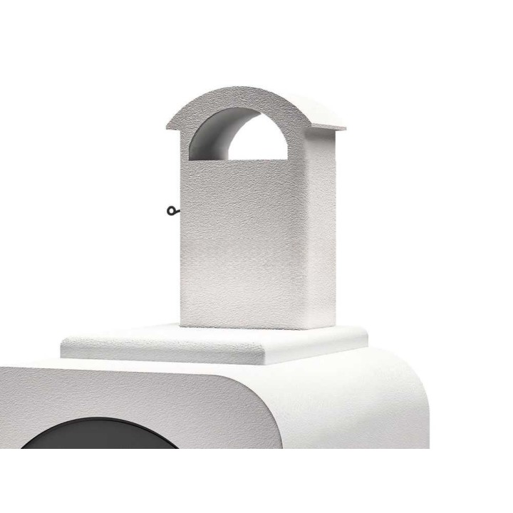 Palazzetti Easy Large -puu-uuni jalustalla, paistokammio 77 × 96 cm