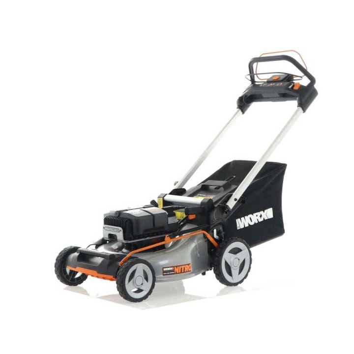 Worx Nitro WG761E vetävä akkuruohonleikkuri, 80 V, 51 cm