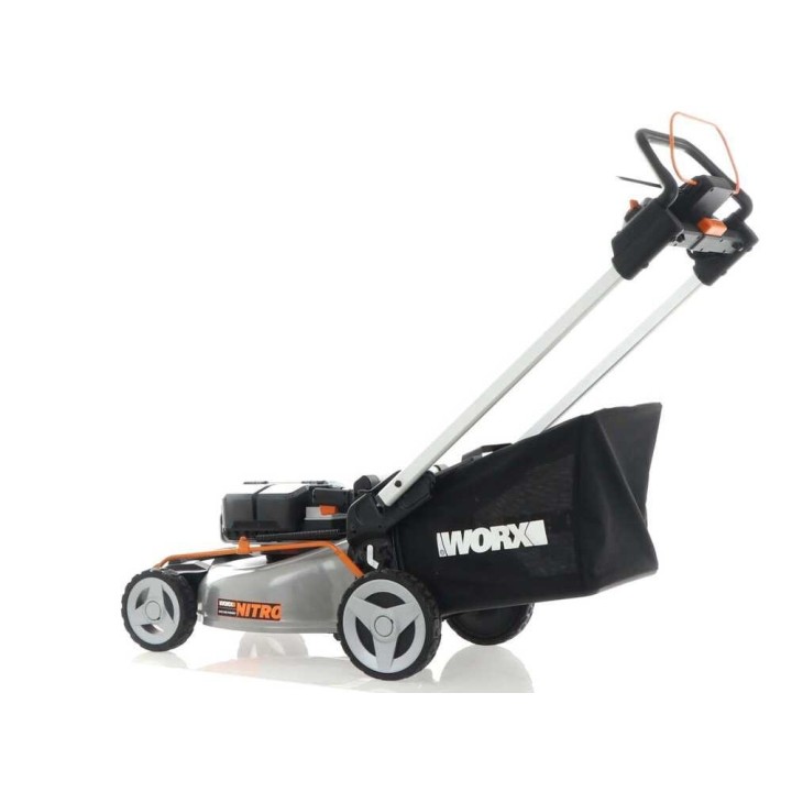 Worx Nitro WG761E vetävä akkuruohonleikkuri, 80 V, 51 cm