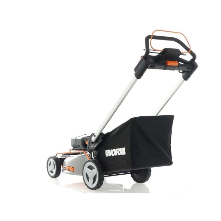 Worx Nitro WG761E vetävä akkuruohonleikkuri, 80 V, 51 cm