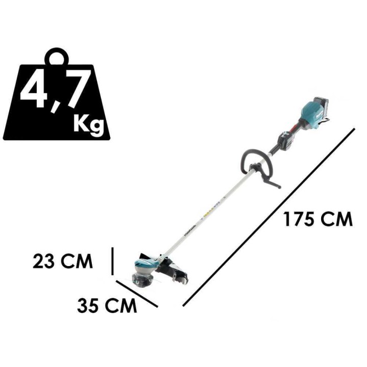 Makita UR003GZ01 akkuraivuri, 40 V, 4 Ah