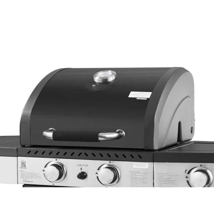 MasterCook Dallas kaasugrilli, 2+1 poltinta, 60 × 42 cm