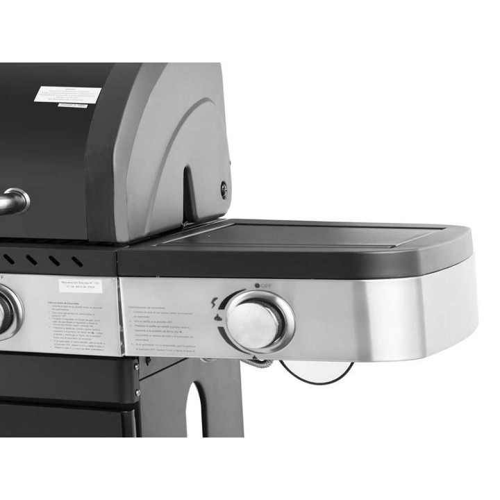 MasterCook Dallas kaasugrilli, 2+1 poltinta, 60 × 42 cm